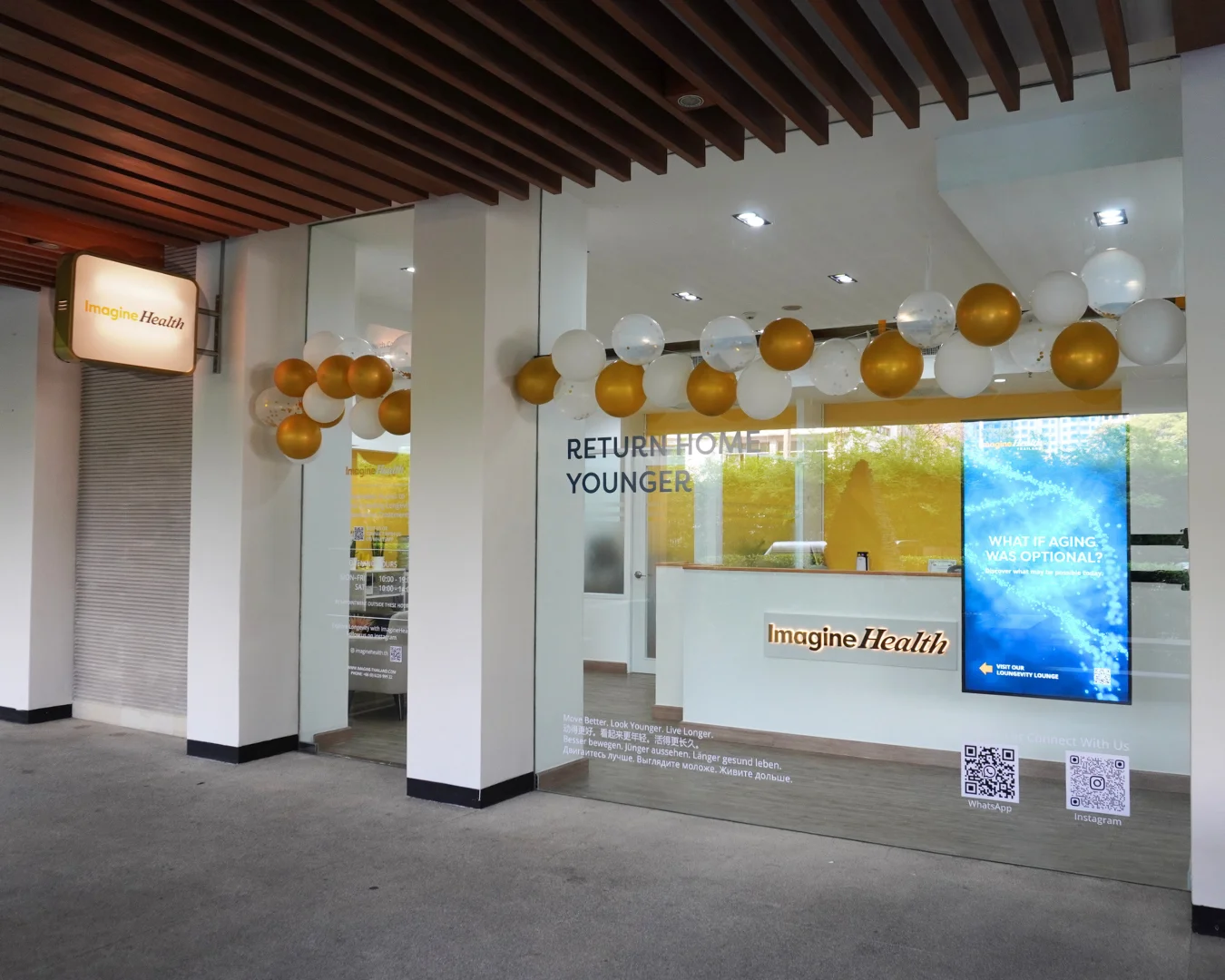 The ImagineHealth Longevity Lounge at Millennium Hilton Bangkok