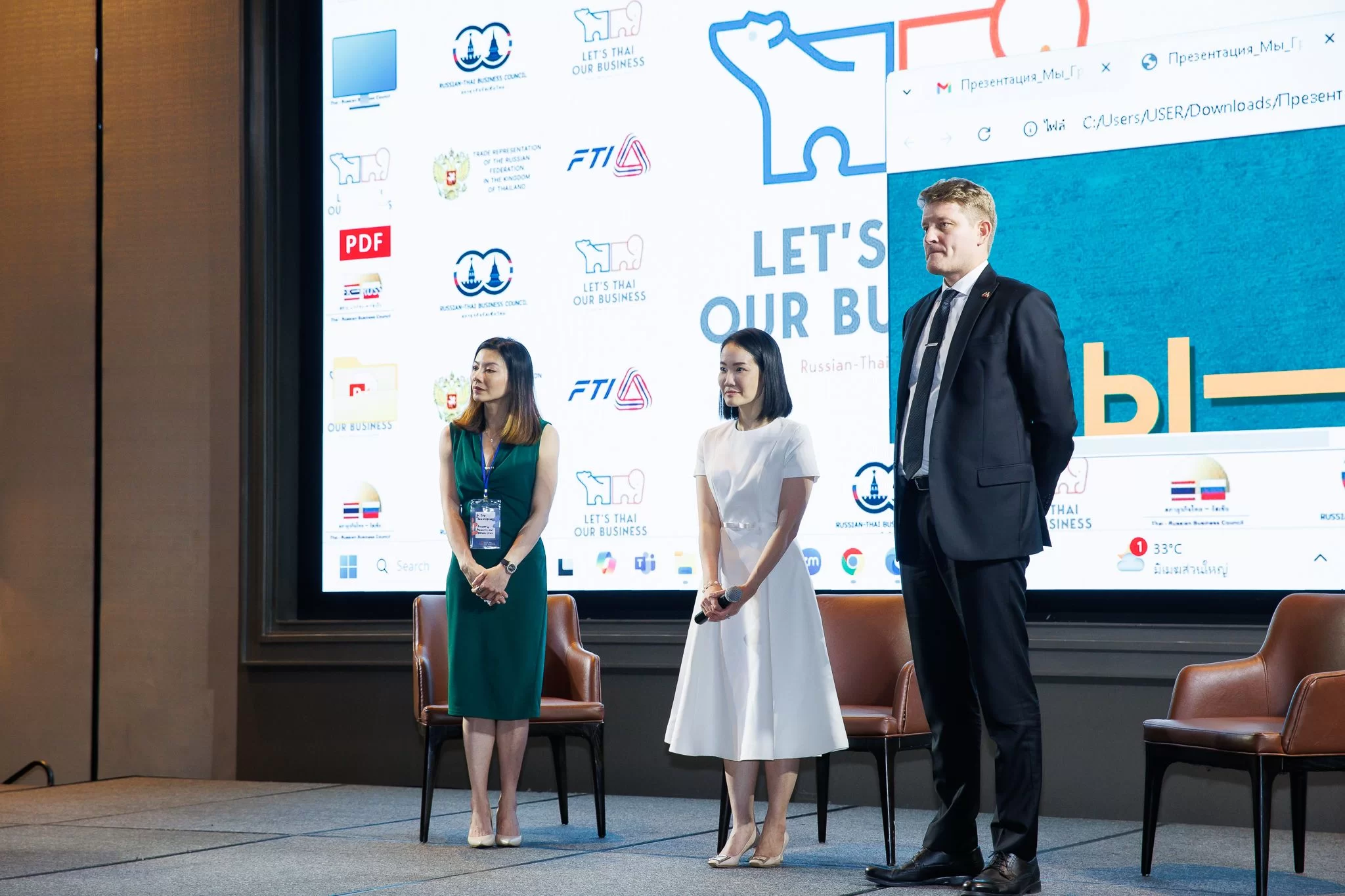 Healthcare panel at the Russian–Thai Business Forum 2024